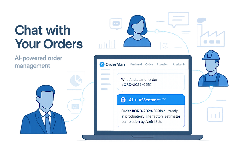 OrderMan AI Chat Interface